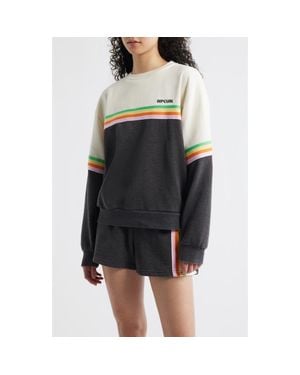 Rip Curl Surf Revival Fleece Sweatshirt - Gray