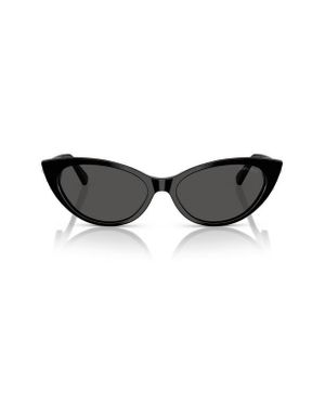 Jimmy Choo 55Mm Cat Eye Sunglasses - Black
