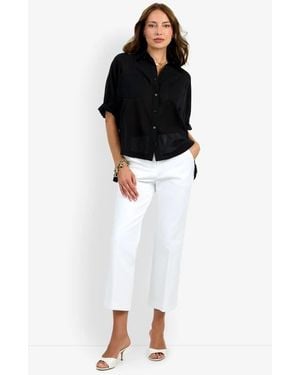 Trina Turk Hawaii Top - Black