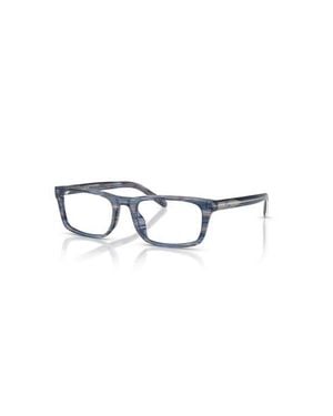 DIESEL 54Mm Rectangle Optical Glasses - Blue
