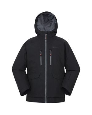Mountain Warehouse Childrens/Kids Blizzard Extreme Waterproof Ski Jacket - Black