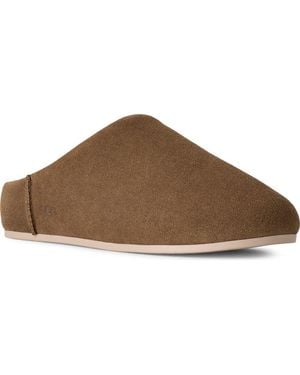 UGG Elea Waterproof Suede Slipper - Brown