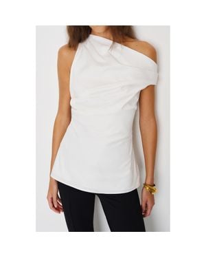 Reformation Dessa Off The Shoulder Top - White