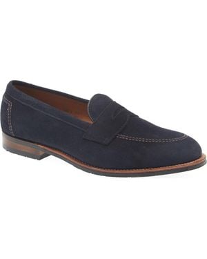 Alden Penny Loafer - Blue