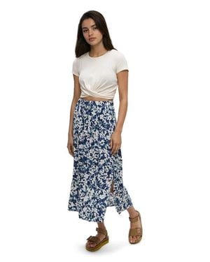 Tentree Yaletown Skirt - Blue