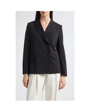Weekend by Maxmara Colibri Double Breasted Jersey Blazer - Black