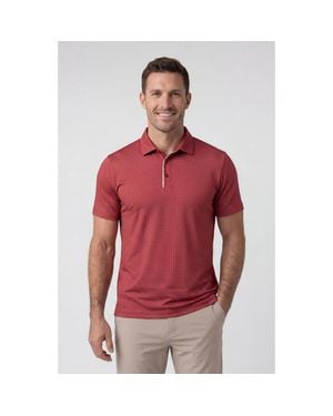 Jack Archer Clubhouse Performance Polo - Red