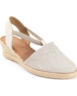 Menina Step Barbate Low Espadrille Sandal - White