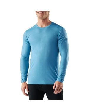Smartwool Classic All-Season Merino Wool Blend Long Sleeve T-Shirt - Blue