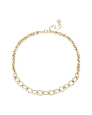 AllSaints Mixed Link Chain Necklace - White