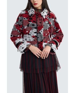 Luukaa Aeris Convertible Short Jacket - Red