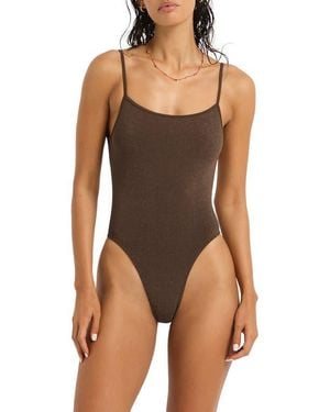Bondeye Low Palace One-Piece Swimsuit - Brown