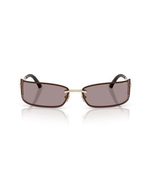 Jimmy Choo 73Mm Rectangular Sunglasses - Multicolor