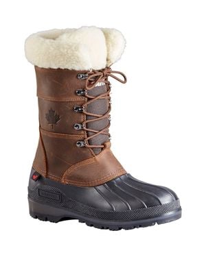 Baffin Maple Leaf Snow Boot - Brown