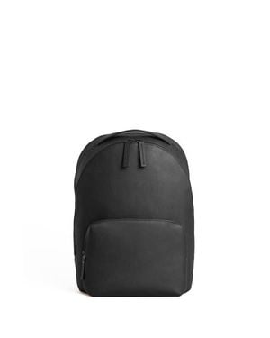 Troubadour Generation Leather Backpack - Black