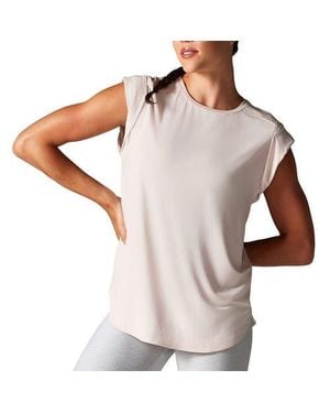 Tavi Cap Sleeve Muscle Tee - Multicolor