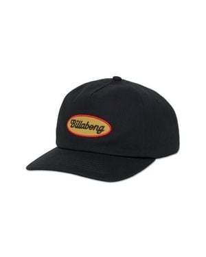 Billabong Caution Patch Snapback Hat - Black