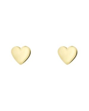 Ted Baker Harly Heart Stud Earrings - Metallic