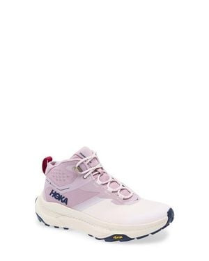 Hoka One One Transport Chukka Gore-Tex Waterproof Trail Shoe - Pink