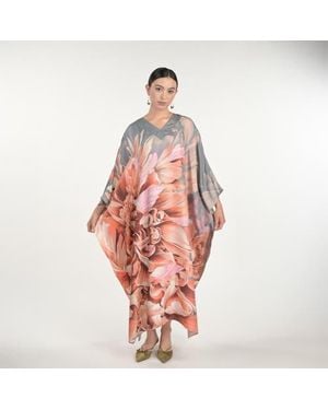 Silk&Soul Kaftan Dress - Pink