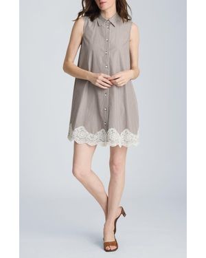 Kenneth Cole Lace Sleeveless Swing Shirtdres - Multicolor