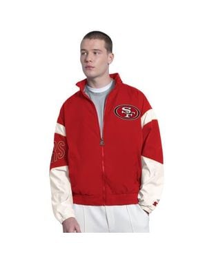 Starter San Francisco 49Ers The Gust Full-Zip Hooded Jacket - Red