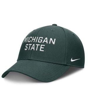 Nike Michigan State Spartans Rise Practice Adjustable Hat - Green