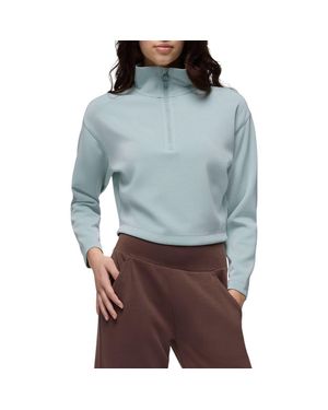 Prana Shea Half Zip - Blue