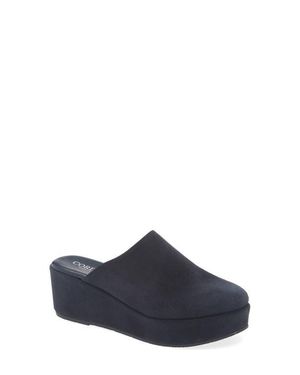 Cordani Camryn Platform Wedge Mule - Blue