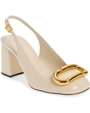 Marc Jacobs The Pop J Marc Slingback Pump - Metallic