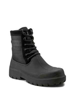 HUNTER London Waterproof Boot - Black