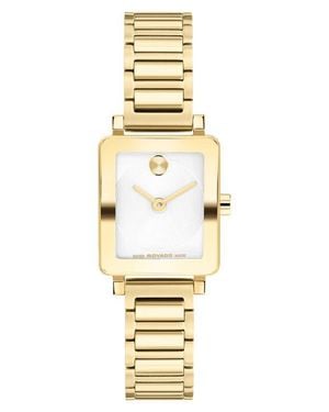 Movado Mini Bold Evolution 2.0 Tank Bracelet Watch, 20Mm X 23Mm - Metallic