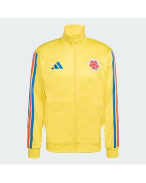 adidas Colombia National Team Fifa X World Cup Alphaskin Full-Zip Track Top - Yellow