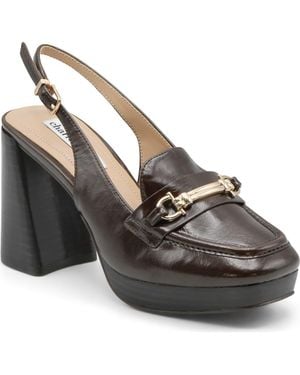 Charles David Nicko Faux Leather Slingback Pump - Black