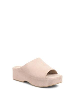 Kork-Ease Yazmin Platform Slide Sandal - Pink