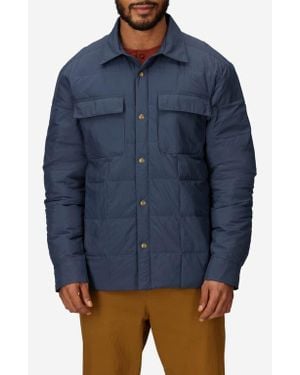 Marmot Ares 700 Fill Power Down Shacket - Blue