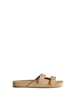 Madewell The Cambrea Double Strap Sandal - Brown