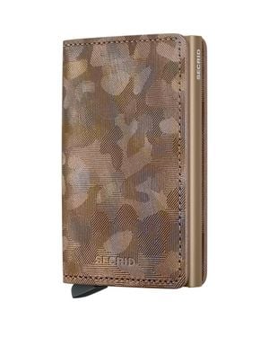 Secrid Slimwallet Jungle - Brown