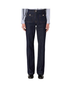 Gerard Darel Clema High-Waist Straight - Blue