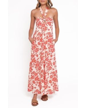 Petal & Pup Cottrell Maxi Sundress - Red