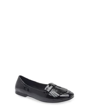 Cordani Mistie Fringe Trim Loafer - White