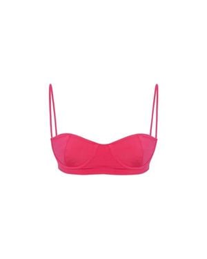 Jendue US Irma Denim Jersey Bra - Pink