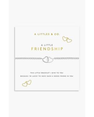 A Littles & Co. A Little 'Friendship' Bracelet - White