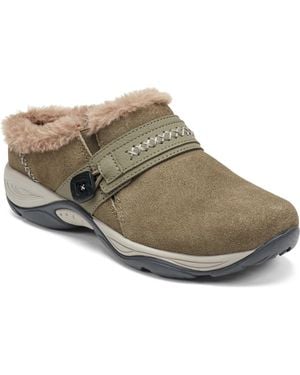 Easy Spirit Elinn Faux Shearling Mule - Green