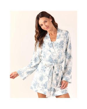 Softflex Cloud Fleece Robe - White