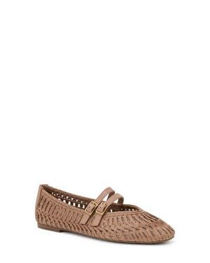 Reiss Elizabeth Mary Jane Flat - Brown
