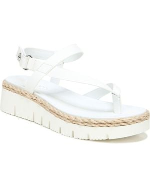 Franco Sarto Jinxy Platform Sandal - White