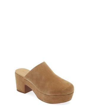 Chocolat Blu Ginette Platform Clog - Brown