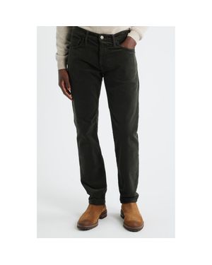 Mavi Marcus Straight Leg Corduroy Pants - Black