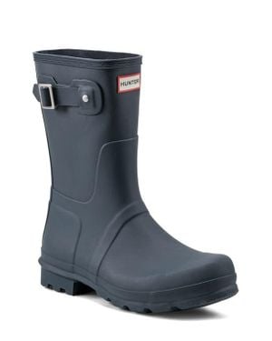 HUNTER Waterproof Original Short Boot - Blue